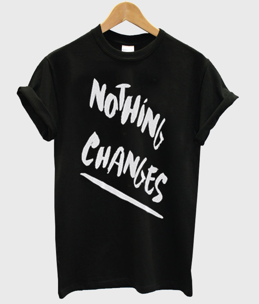 nothing band shirt