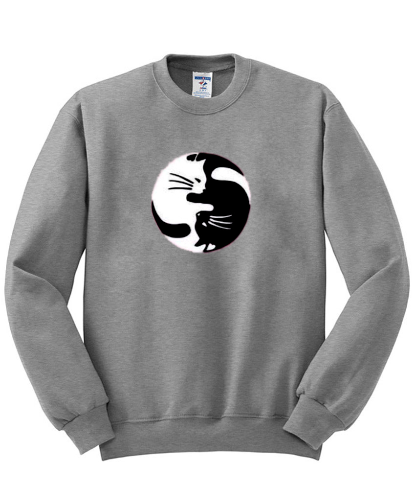 yin yang sweatshirt