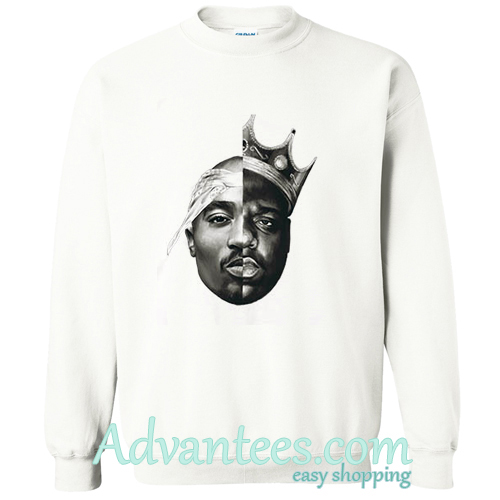 tupac and biggie sweatshirt