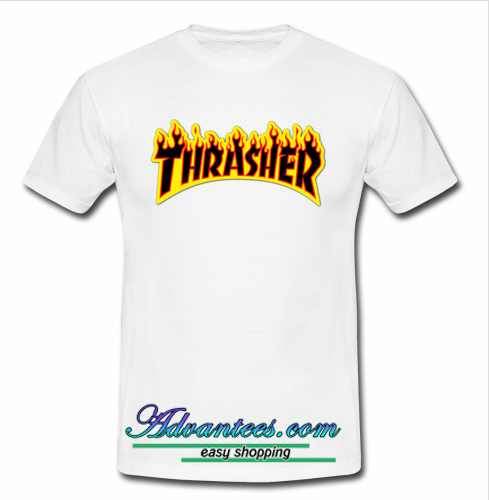 thrasher shirt size chart