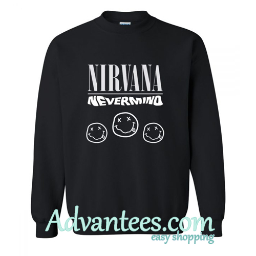 nirvana nevermind sweatshirt