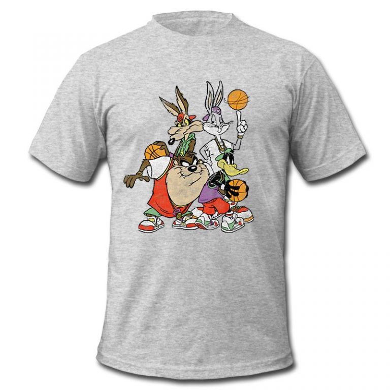 space jam t shirt black