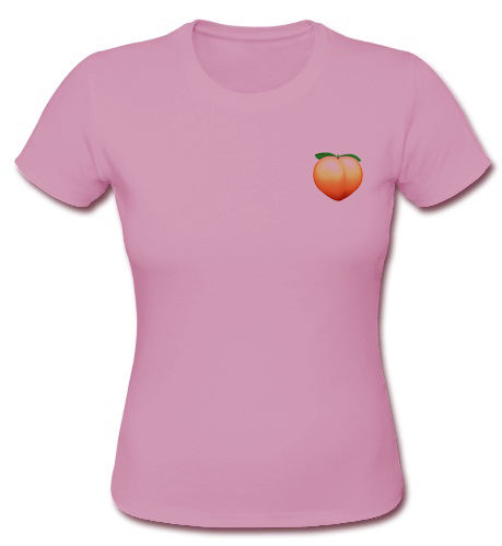 peach emoji shirt urban outfitters