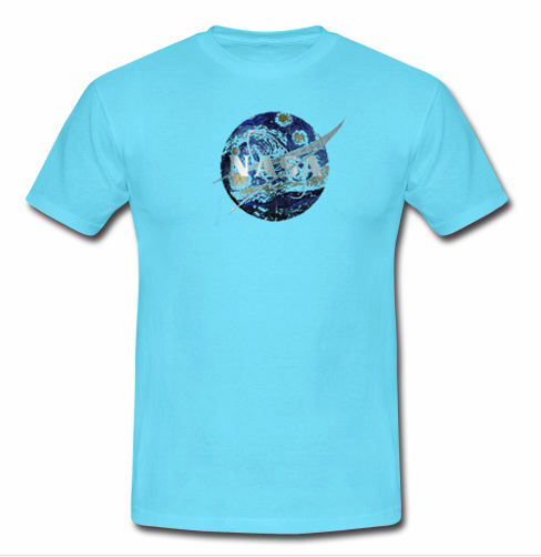 nasa van gogh shirt