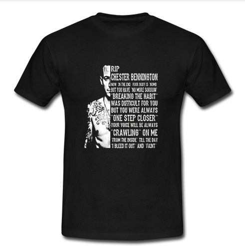 RIP Chester Bennington t shirt - Advantees Online Shop