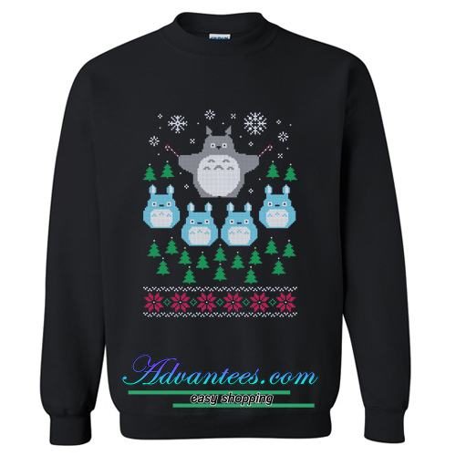 totoro christmas shirt