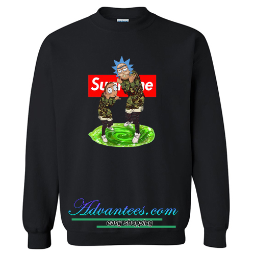 Rick and Morty dance sweatshirt