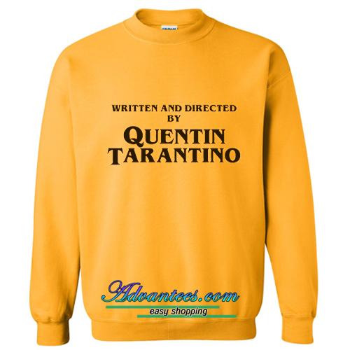 quentin tarantino yellow turtleneck