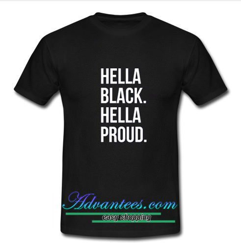 black proud shirt