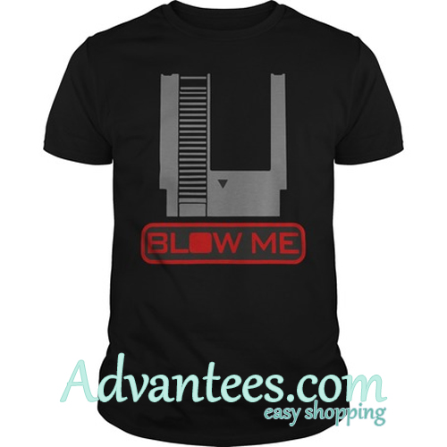 blow me nintendo shirt