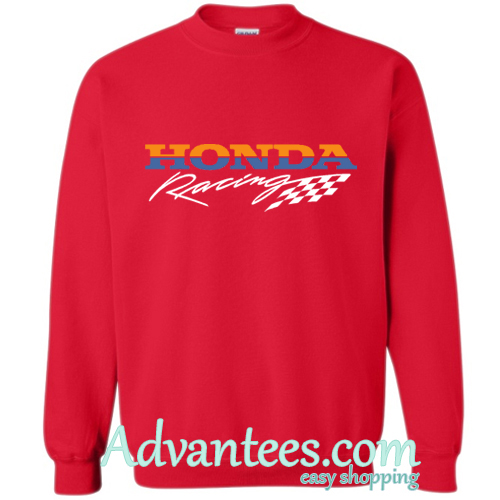 honda racing sweatshirt