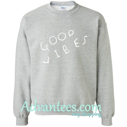 wild fox good vibes sweatshirt