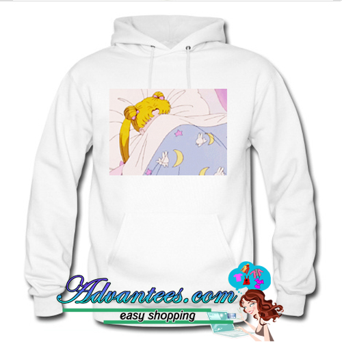 sleepy sailor moon hoodie