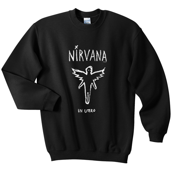 nirvana in utero sweatshirt